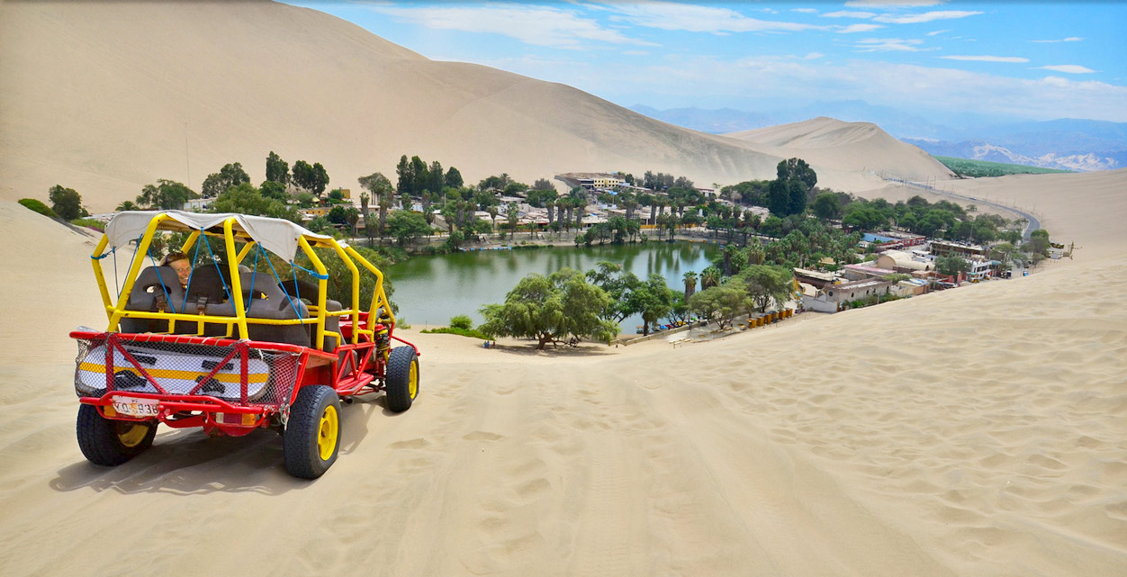 Ốc đảo Huacachina tuyệt đẹp ở Peru